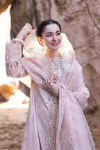 03-Piece Lawn Suit With Embroidery - Ready To Wear