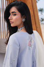 03-Piece Lawn Suit With Chikankari Embroidery - Ready To Wear