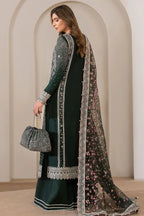 03-Piece Chiffon Suit With Heavy Embroidery - Ready To Wear