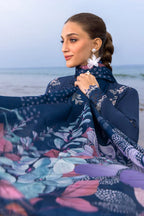 03-Piece Embroidered Chikankari Suit - Ready To Wear