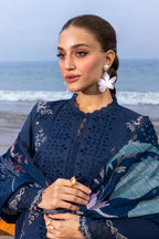 03-Piece Embroidered Chikankari Suit - Ready To Wear