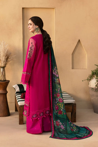 3 Piece Stitched Embroidered Chikankari Suit - Ready To Wear