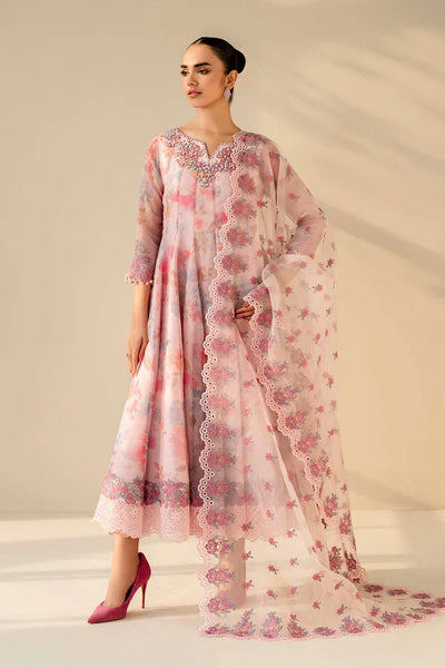 03-Piece Lawn Suit With Embroidery - Ready To Wear