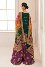 03-Piece Chiffon Suit With Heavy Embroidery - Ready To Work