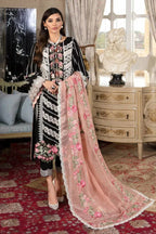 03-Piece Lawn Suit With Chikankari Embroidery - Ready To Wear