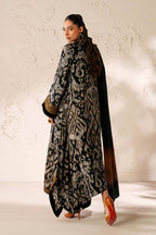 3 Piece Stitched Lawn Suit - Ready To Wear