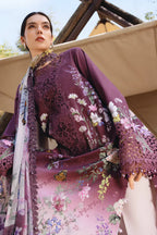 03-Piece Printed Lawn Suit - Ready To Wear
