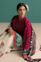 3 Piece Stitched Designer Suit - Ready To Wear