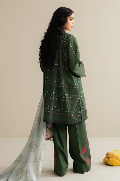 3 Piece Stitched Designer Suit - Ready To Wear