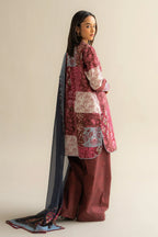 3 Piece Stitched Designer Dress - Ready To Wear