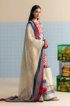 3 Piece Stitched Designer Suit - Ready To Wear