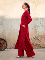 IBIZA - CRIMSON CO-ORD SET