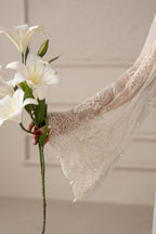 03-Piece Chiffon Suit With Embroidery - Ready To Wear