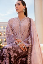 03-Piece Embroidered Printed Chiffon Suit | Ready To Wear