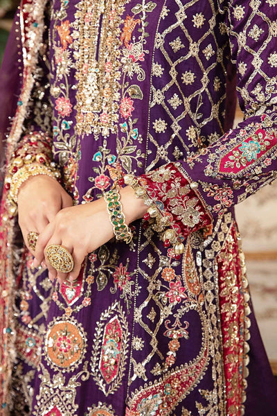 03-Piece Chiffon Suit With Heavy Embroidery - Ready To Wear