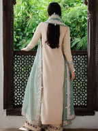 Ivory Sage Chikankari - Lawn Suit With Chikankari Dupatta | Ready To Wear