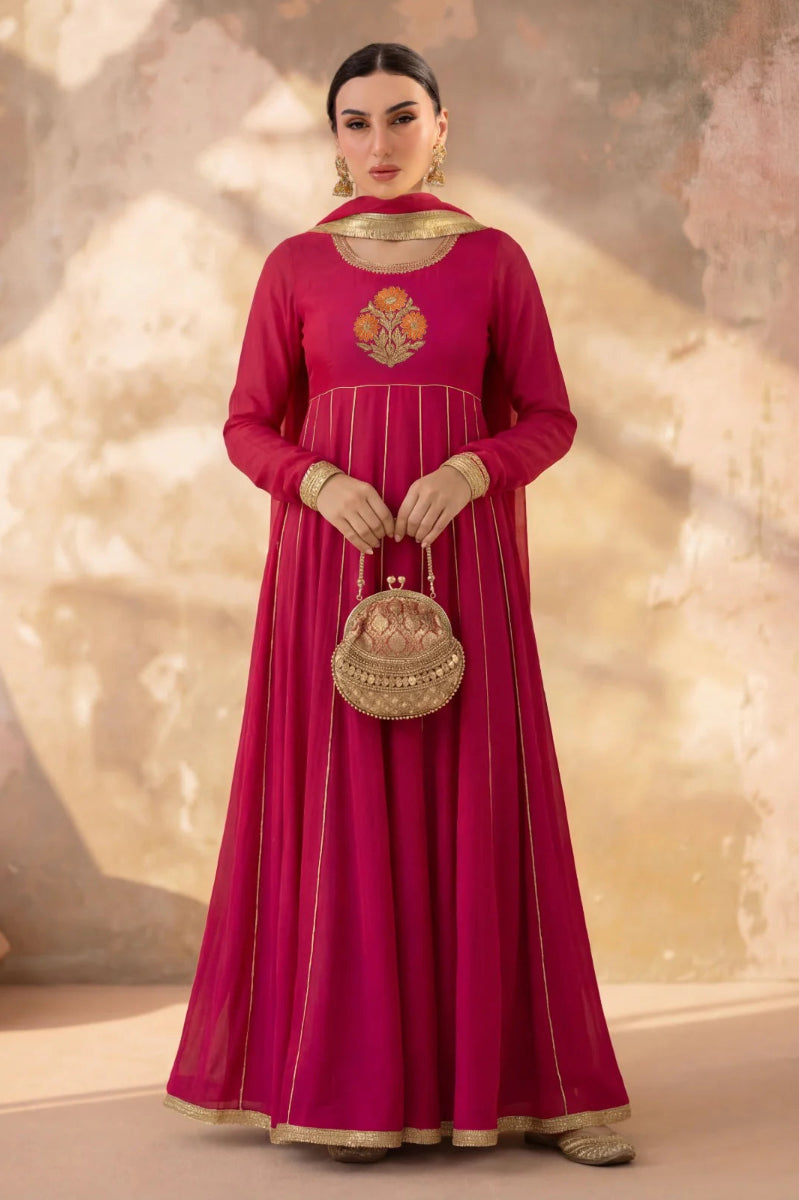 TANIA - PINK PISHWAS SET