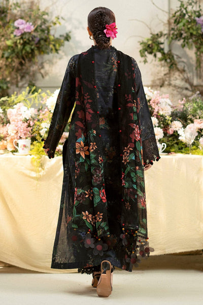 3 Piece Stitched Lawn Suit - Ready To Wear