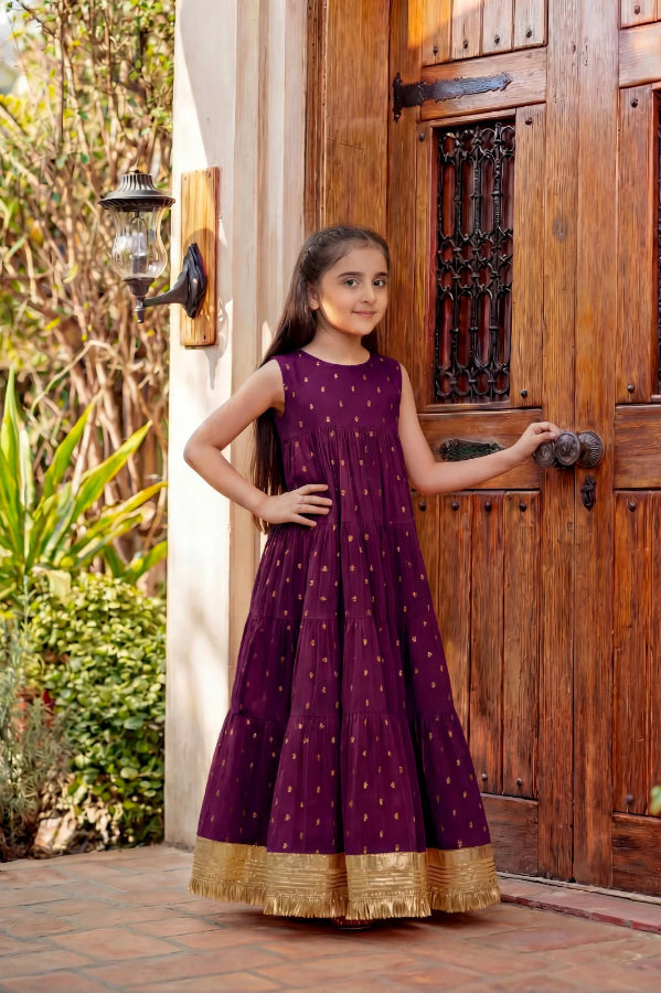 ZOEY - PURPLE FROCK