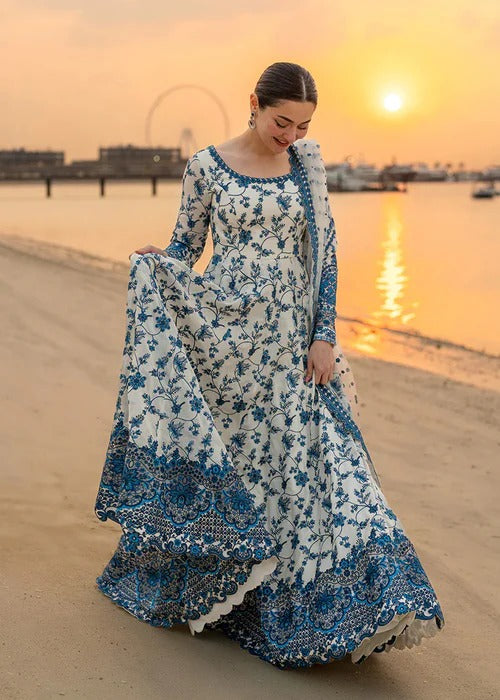 03-Piece Lawn Suit (Maxi Style) - Ready To Wear