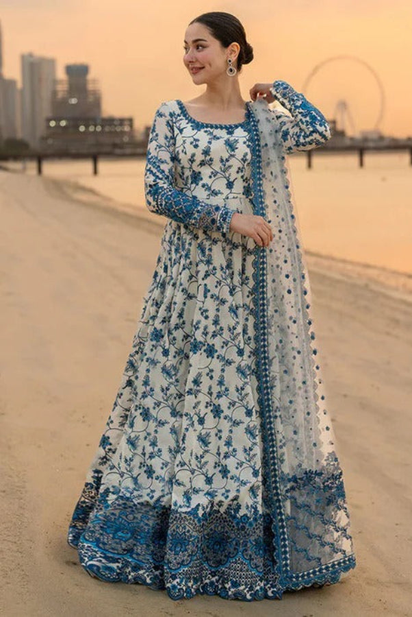 03-Piece Lawn Suit (Maxi Style) - Ready To Wear