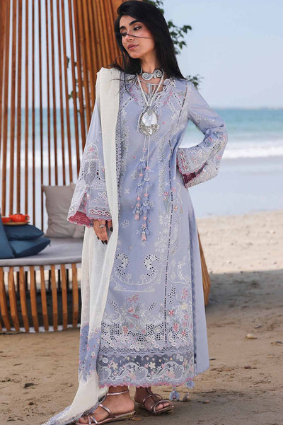 Soft Lilac - 3 Piece Chikankari Suit | Ready To Wear