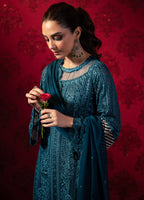03-Piece Chiffon Suit With Embroidery | Ready To Wear