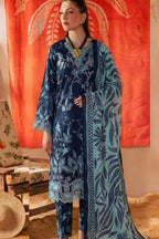 03-Piece printed lawn Suit - Ready To Wear.